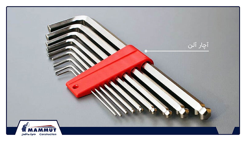  پیچ ساندویچ پانل آلن یا سرعدسی