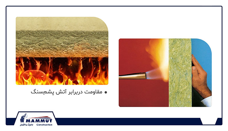 عایق بندی حرارتی پنل پشم سنگ