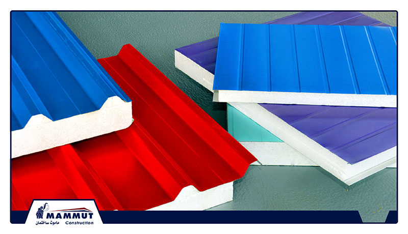 انواع ساندویچ پانل گالوانیزه